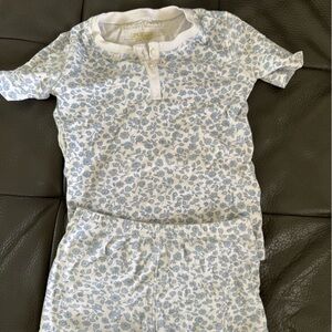 The Beaufort Bonnet Company Blue Floral Kids Pajamas
